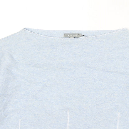 Womens UK Size 14 Marks and Spencer Blue Pullover Jumper