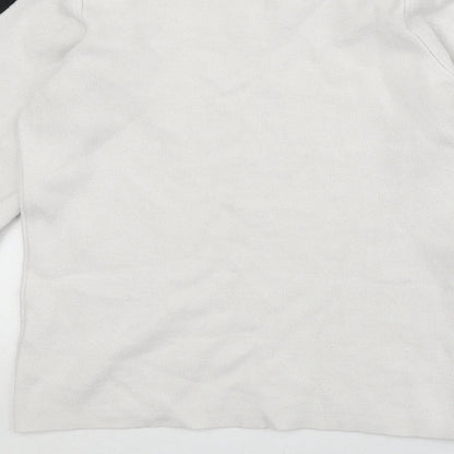 Womens UK Size 8 River Island White Pullover Jumper