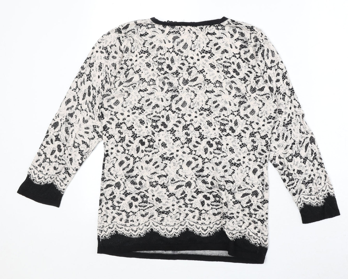Womens UK Size S Coast White Pullover Jumper