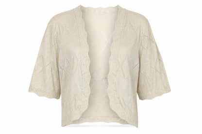 Womens UK Size 12 NEXT Beige Cardigan Jumper