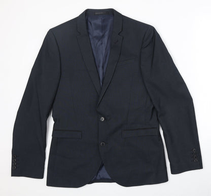 Mens UK Size 38 NEXT Regular Blue Suit Jacket
