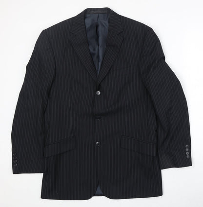 Mens UK Size 38 Marks and Spencer Regular Black Suit Jacket