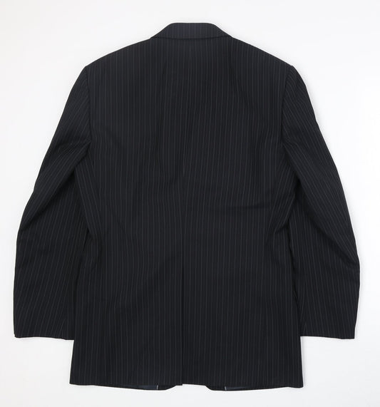 Mens UK Size 38 Marks and Spencer Regular Black Suit Jacket