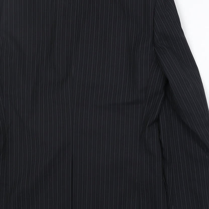 Mens UK Size 38 Marks and Spencer Regular Black Suit Jacket