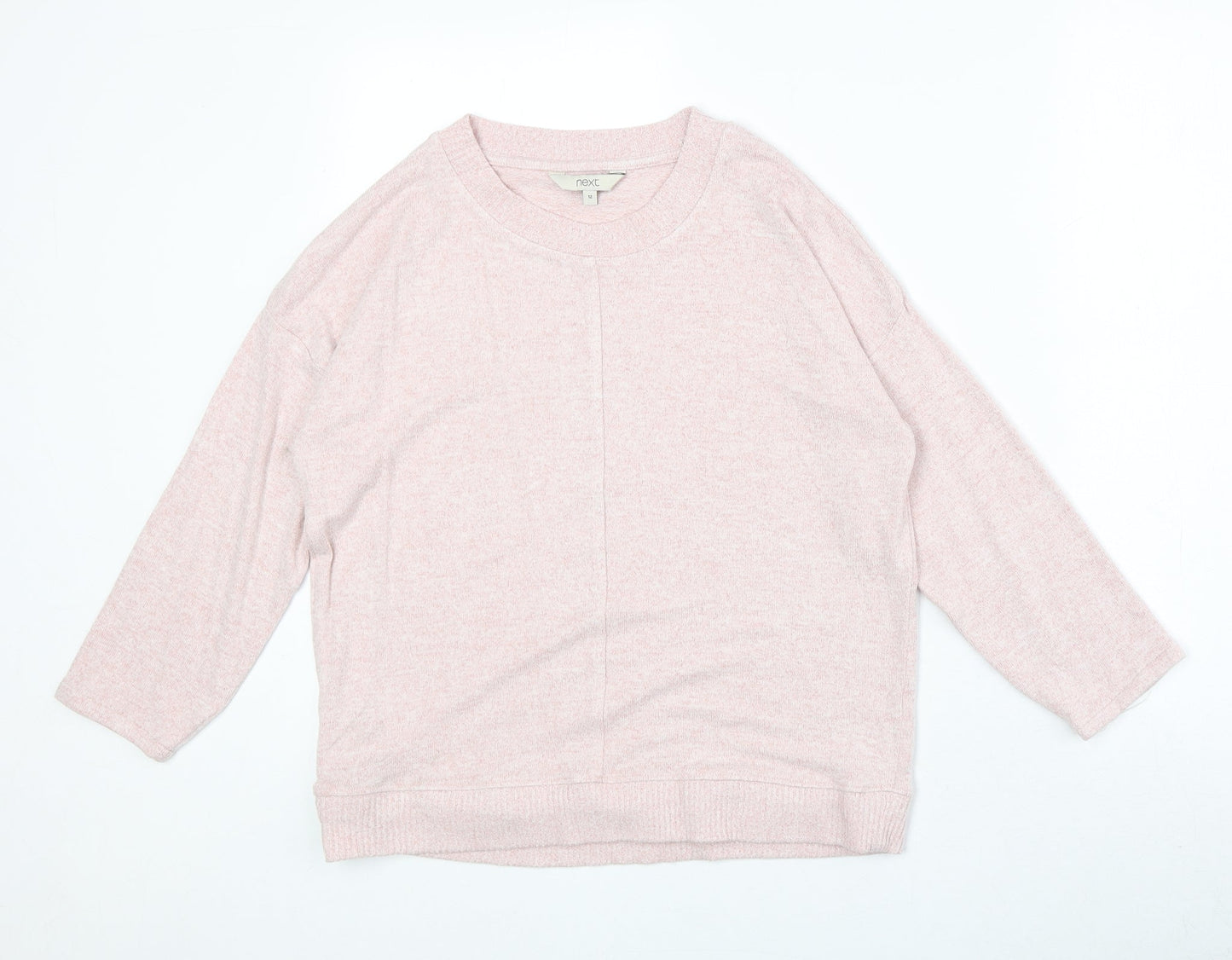 Womens UK Size 12 NEXT Pink Pullover Jumper