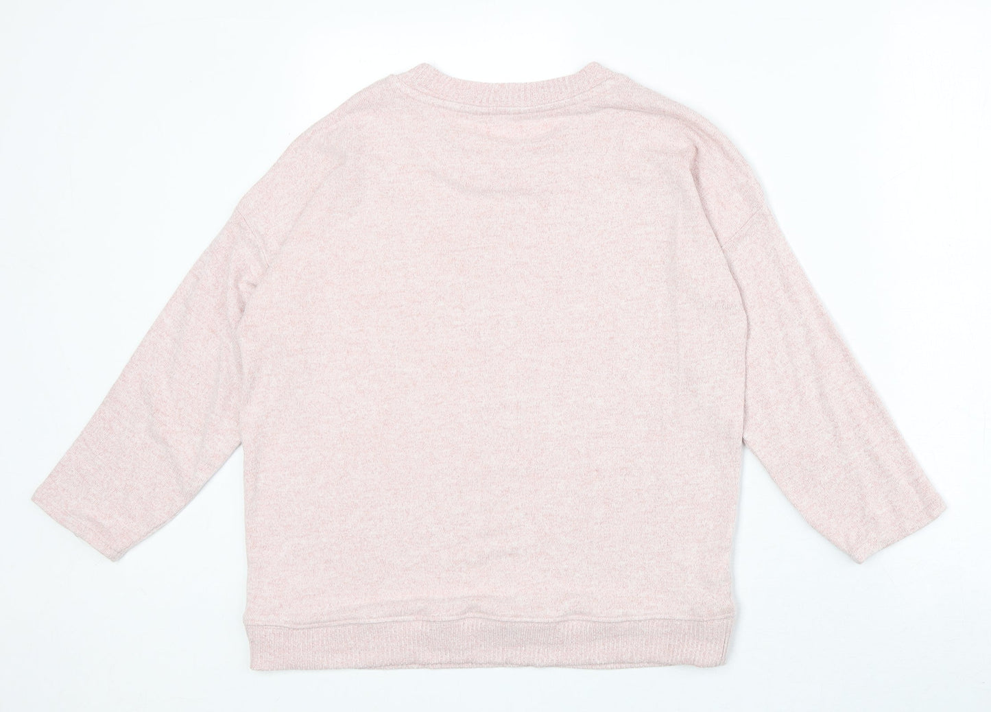 Womens UK Size 12 NEXT Pink Pullover Jumper