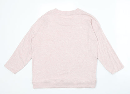 Womens UK Size 12 NEXT Pink Pullover Jumper