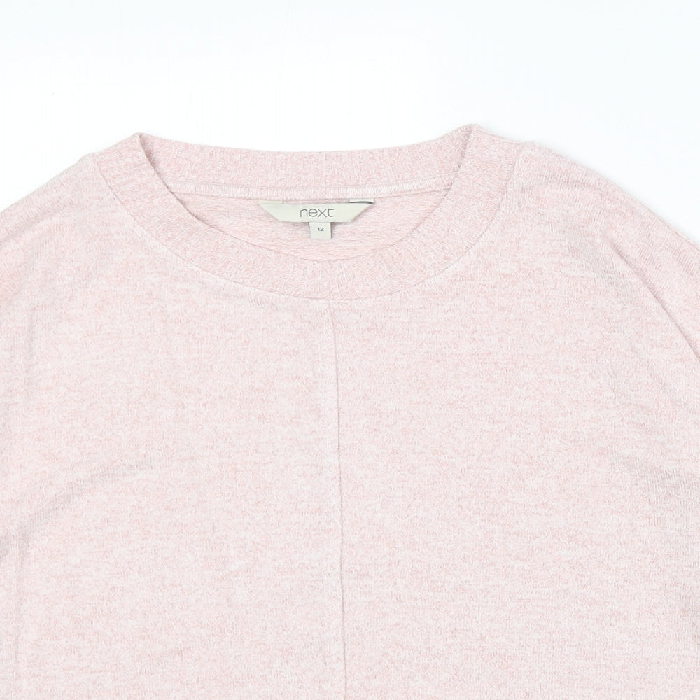 Womens UK Size 12 NEXT Pink Pullover Jumper