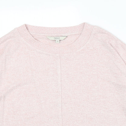 Womens UK Size 12 NEXT Pink Pullover Jumper
