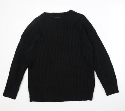 Womens UK Size S New Look Black Pullover Jumper