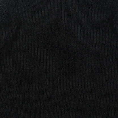 Womens UK Size S New Look Black Pullover Jumper
