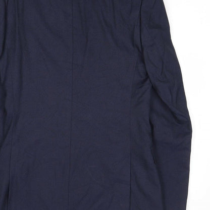 Mens UK Size 36 Marks and Spencer Regular Blue Suit Jacket