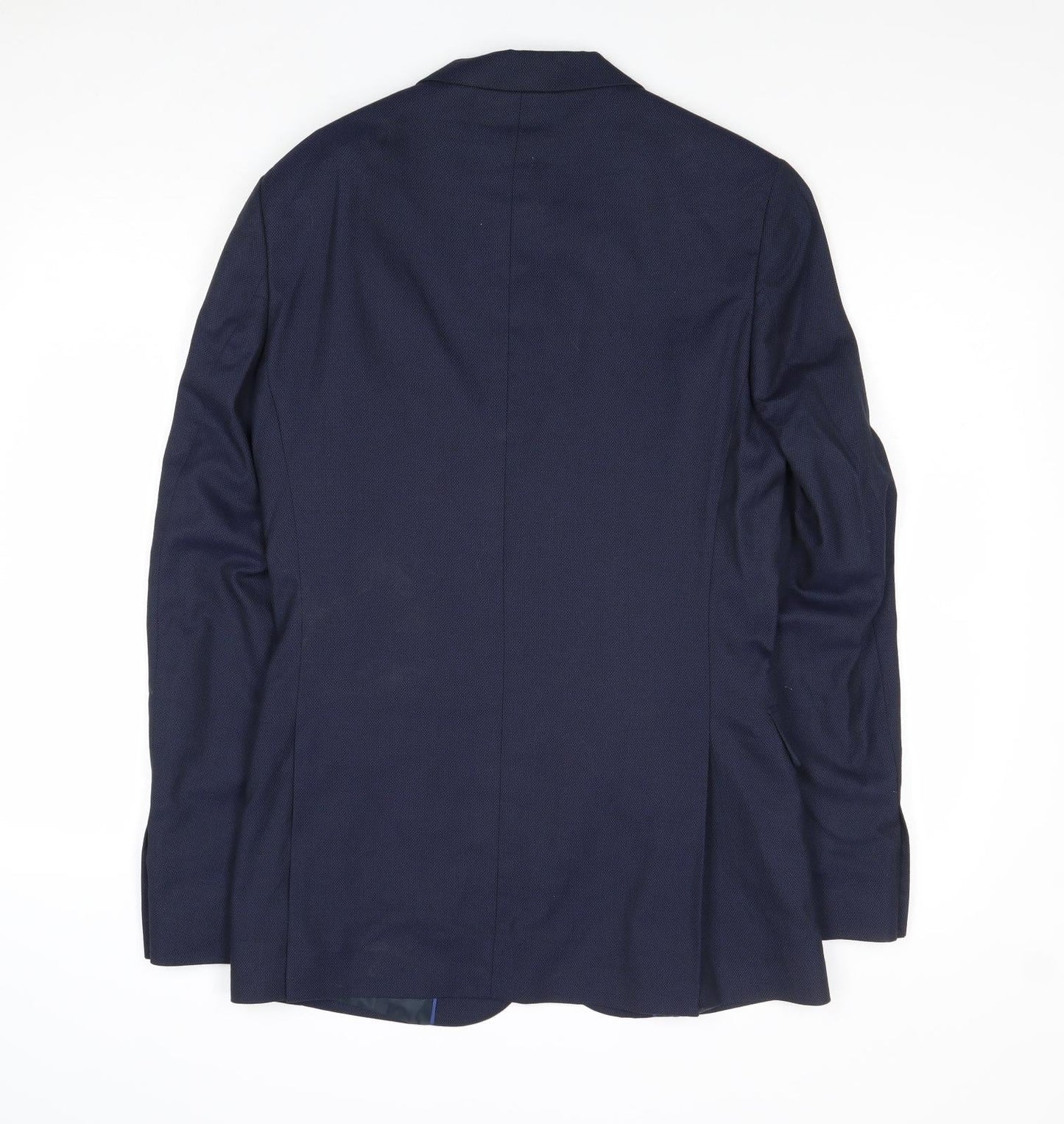 Mens UK Size 36 Marks and Spencer Regular Blue Suit Jacket