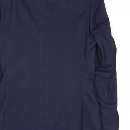 Mens UK Size 36 Marks and Spencer Regular Blue Suit Jacket