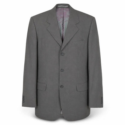 Mens UK Size 40 Karl Jackson Regular Grey Suit Jacket