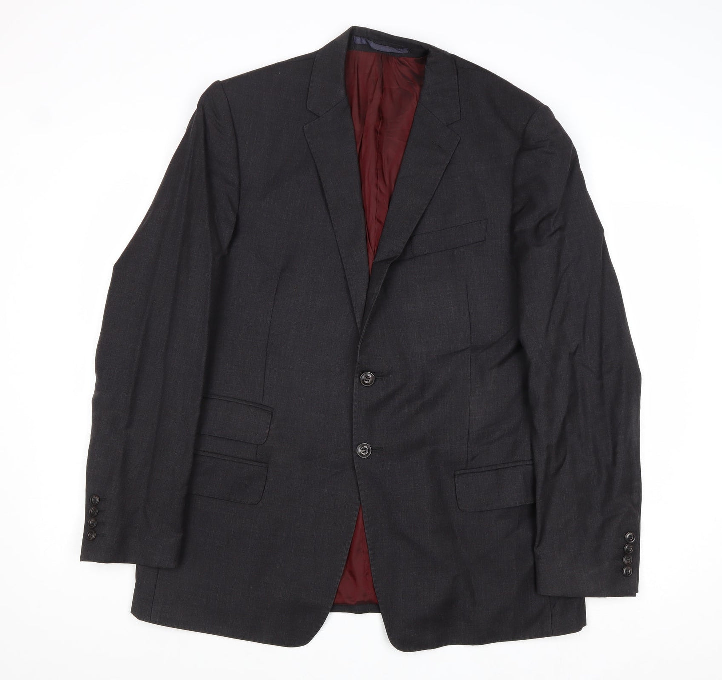 Mens UK Size 42 Marks and Spencer Regular Grey Suit Jacket
