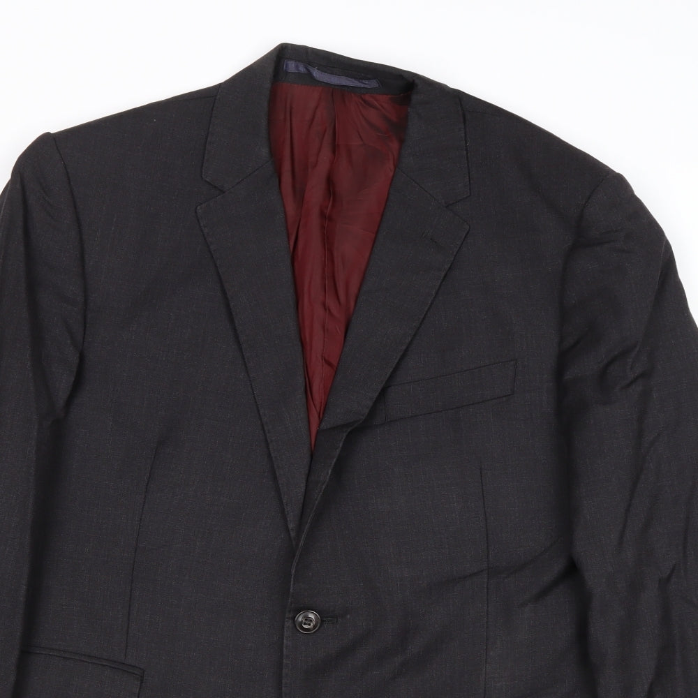 Mens UK Size 42 Marks and Spencer Regular Grey Suit Jacket