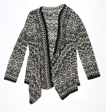Womens UK Size M Remel London Black Cardigan Jumper