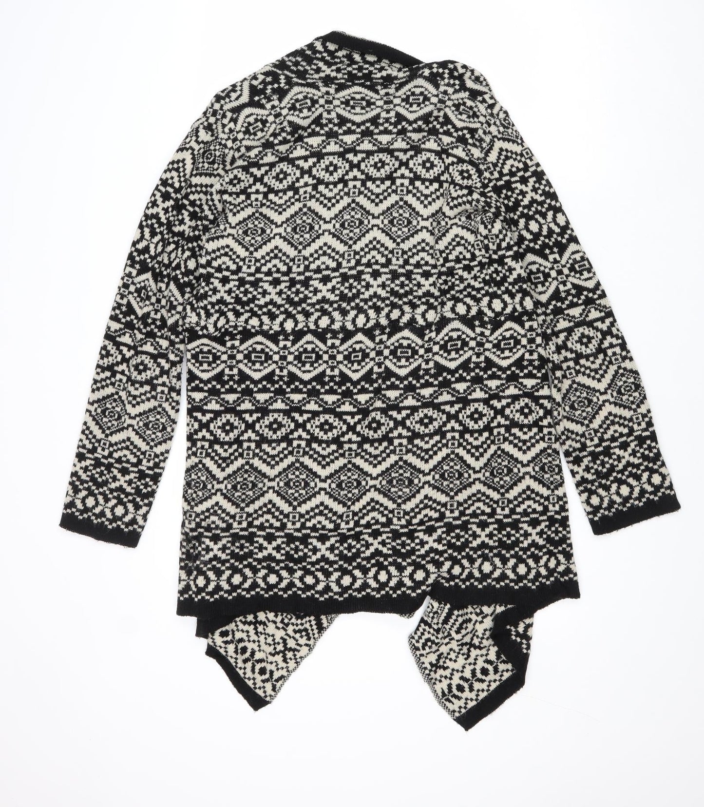 Womens UK Size M Remel London Black Cardigan Jumper