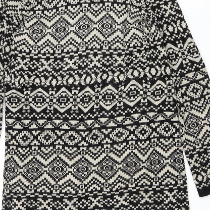 Womens UK Size M Remel London Black Cardigan Jumper