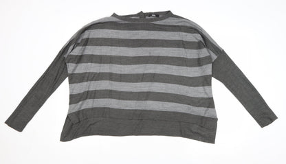 Womens UK Size 12 Marks and Spencer Grey Pullover Jumper