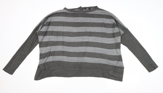 Womens UK Size 12 Marks and Spencer Grey Pullover Jumper