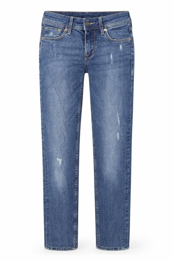 Womens UK Size 24 in H&M Regular Fit Straight Blue Jeans