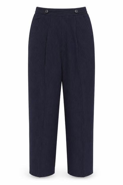Womens UK Size 10 St Michael Regular Fit  Blue Trousers