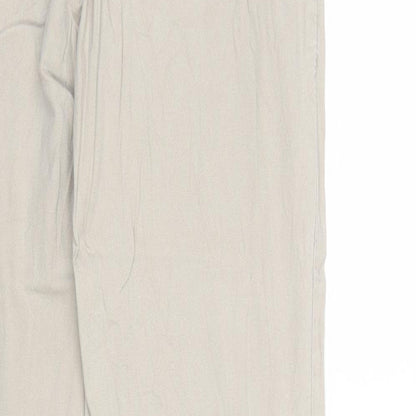 Womens UK Size 28 in TALLY WEiJL Regular Fit  Beige Trousers
