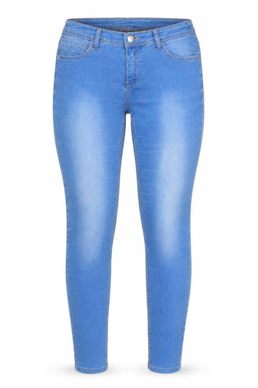 Womens UK Size 12 Yessica Regular Fit Skinny Blue Jeans