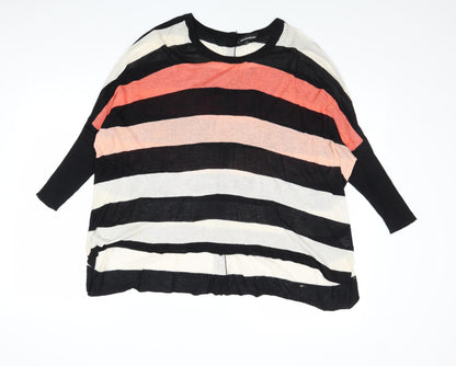 Womens UK Size 6 Warehouse Multicoloured Pullover Jumper