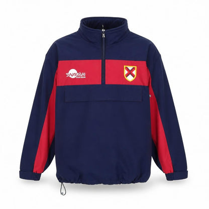 Samurai Boys Blue Colourblock Anorak Jacket Size L Zip