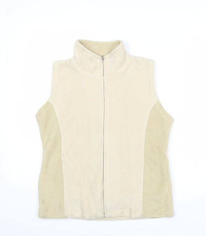 Womens UK Size S EWM Beige Gilet