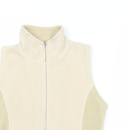 Womens UK Size S EWM Beige Gilet