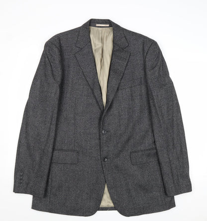 Mens UK Size 42 Deha Villand Regular Grey Suit Jacket