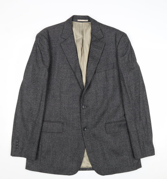 Mens UK Size 42 Deha Villand Regular Grey Suit Jacket