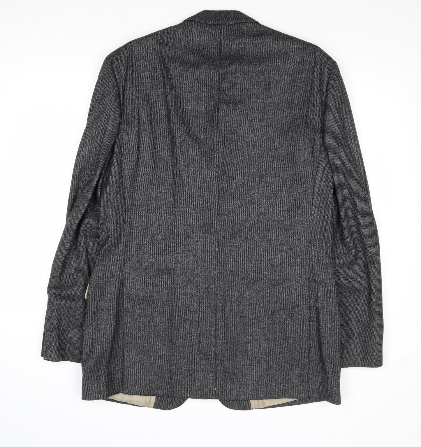Mens UK Size 42 Deha Villand Regular Grey Suit Jacket