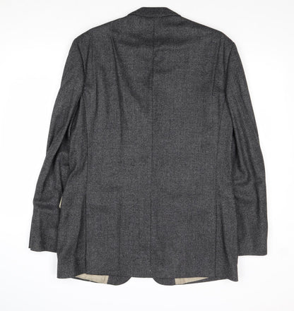 Mens UK Size 42 Deha Villand Regular Grey Suit Jacket