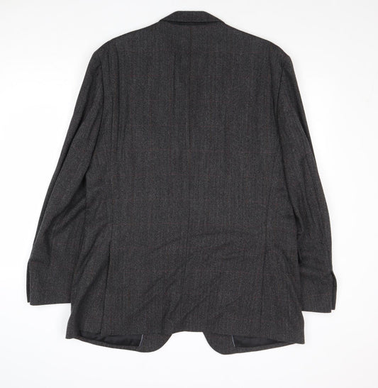 Mens UK Size 42 Wellington Regular Grey Suit Jacket