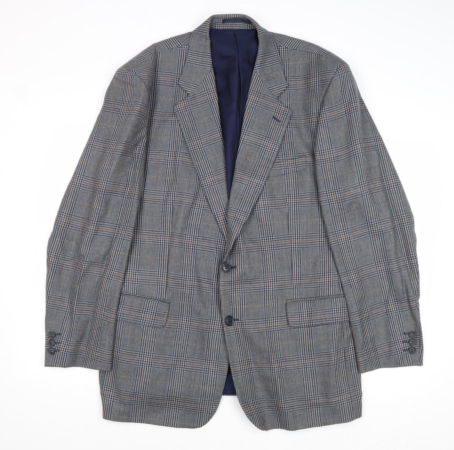Mens UK Size 44 Hornes Regular Blue Suit Jacket