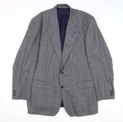 Mens UK Size 44 Hornes Regular Blue Suit Jacket