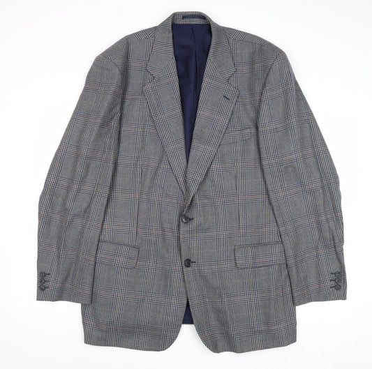 Mens UK Size 44 Hornes Regular Blue Suit Jacket