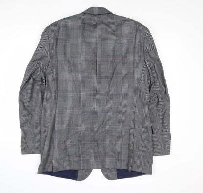 Mens UK Size 44 Hornes Regular Blue Suit Jacket