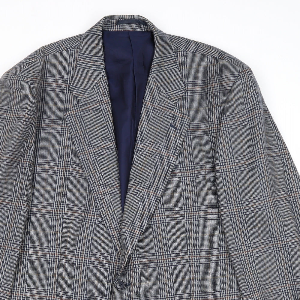 Mens UK Size 44 Hornes Regular Blue Suit Jacket
