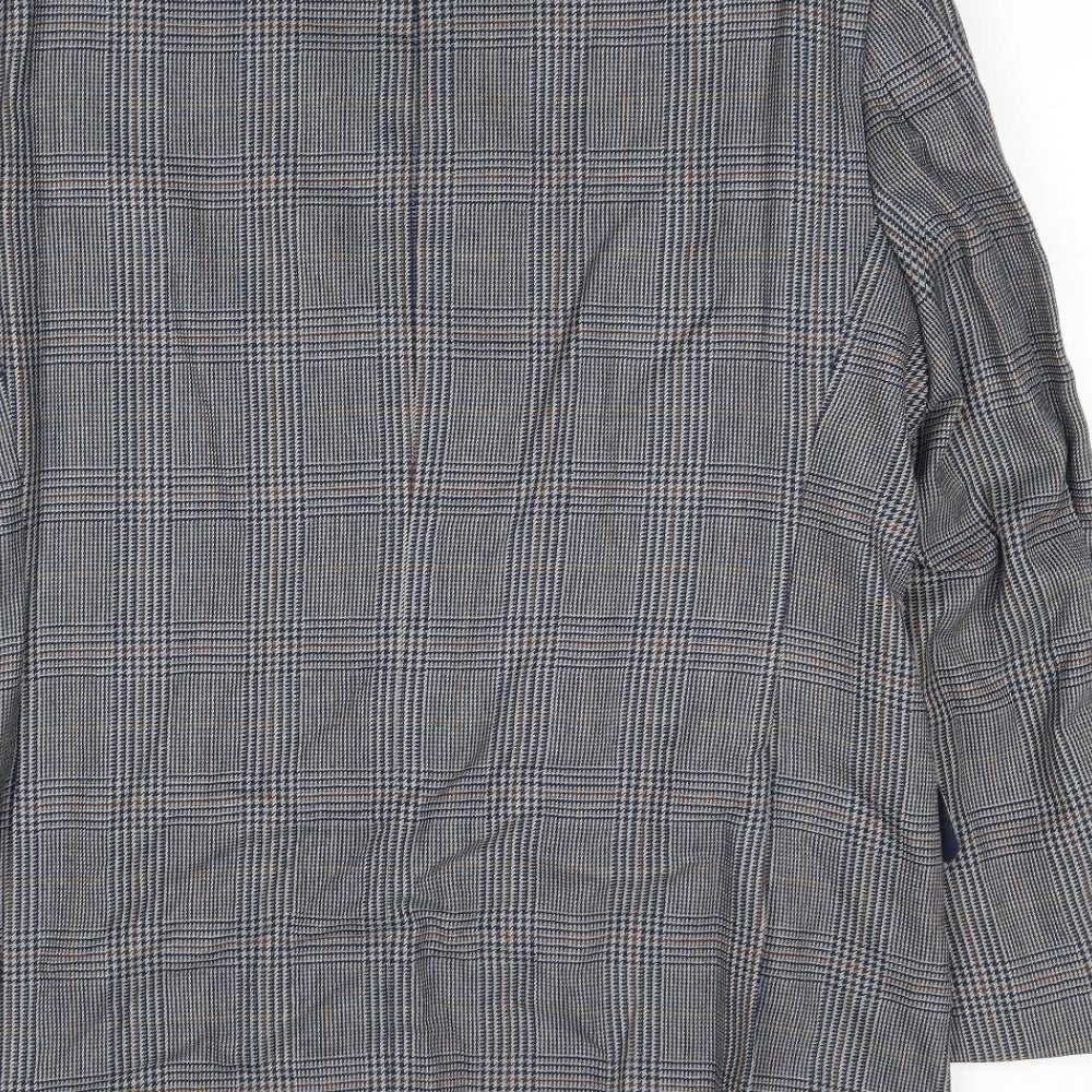 Mens UK Size 44 Hornes Regular Blue Suit Jacket