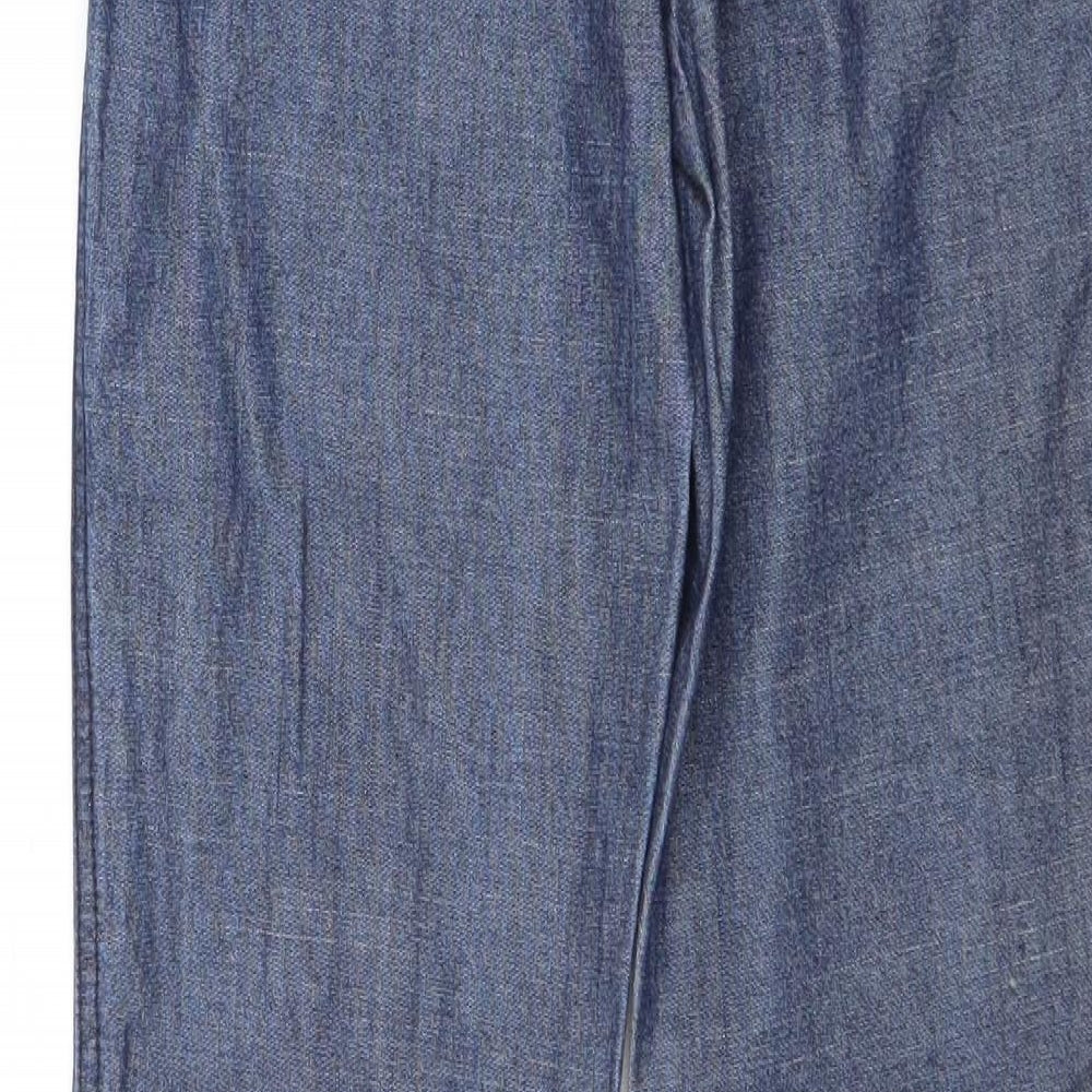 Tea Boys Blue Cotton Straight Jeans Size 10 Years Regular Pullover