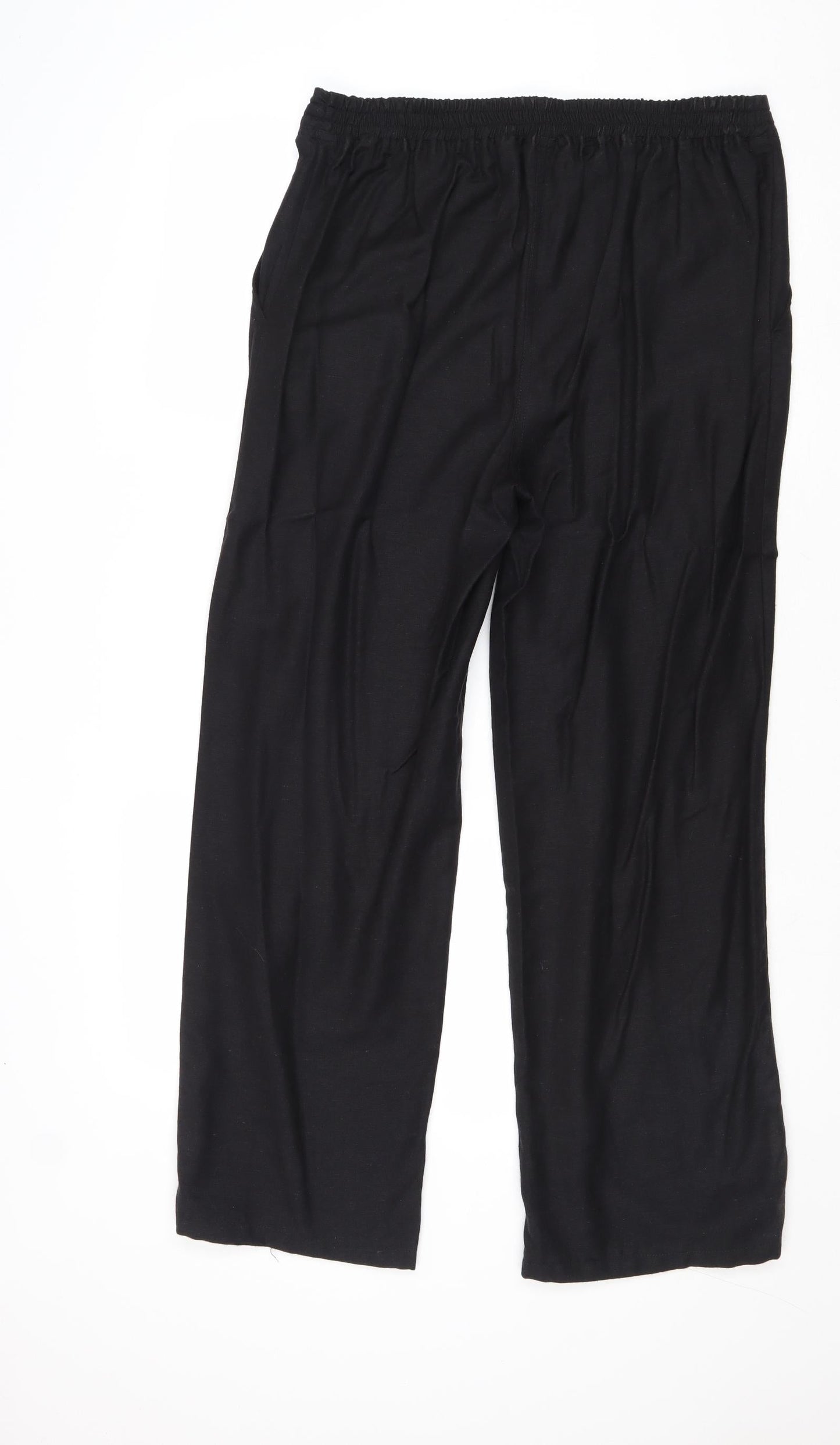 Womens UK Size 32 in Anthology Regular Fit  Black Trousers