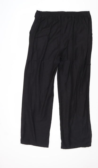 Womens UK Size 32 in Anthology Regular Fit  Black Trousers