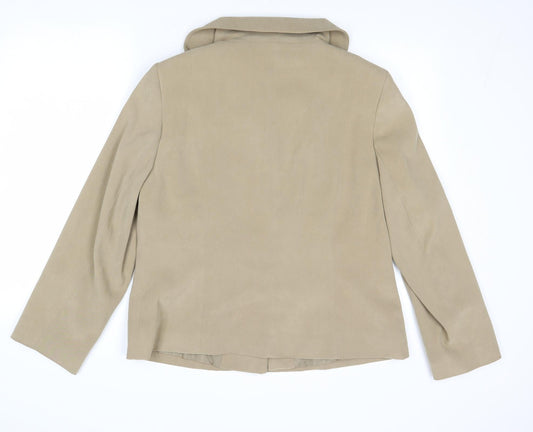 Womens UK Size 16 EWM Brown Jacket