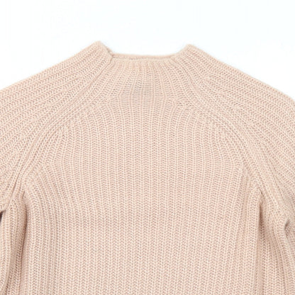 Womens UK Size XS H&M Pink Pullover Jumper